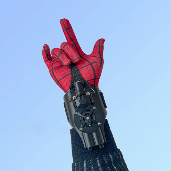 3b49ef364194e548 Spiderman Web Shooters Spider Man Wrist Launcher Upgraded Version Peter Parker Cosplay Gadgets Set Toys for Children Gift Kids