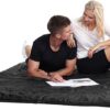 oaskys Double Sleeping Bag for Adults with 2 Pillows - Queen Size XL Waterproof Sleeping Bag for All Season Camping Hiking Backpacking 2 Person Sleeping Bags for Cold Weather & Warm
