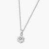 3b984c0f2671f307 GRA Certified 1-10ct Moissanite For Women Wedding Bridal S Sier VVS1 Diamond Pendant Necklace Plated Jewelry