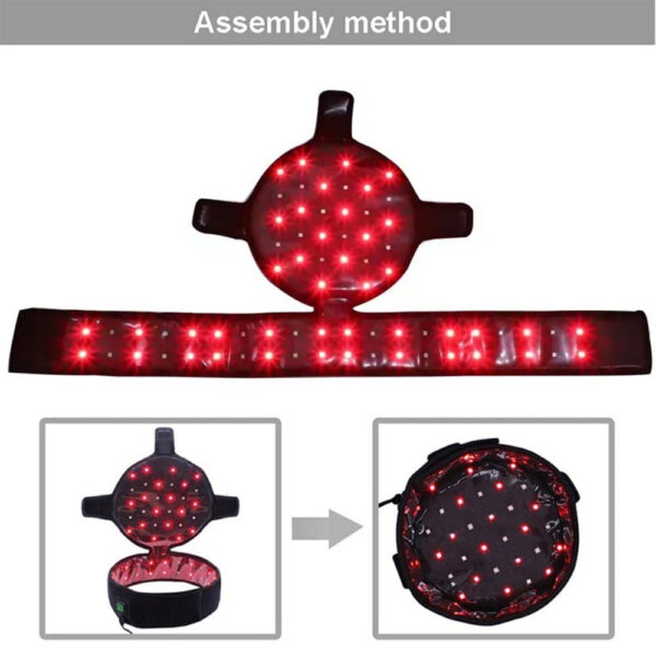 3ba2744105fd57b1 LED Red Therapy Hat 660&850nm Red&Infrared Light Growth for Hair Loss Promote Regrowth Care Cap