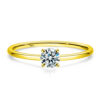 3baae2f9e49d94a6 WUIHA Sparkling Real Sterling Sier GRA Moissanite Diamond Anniversary Engagement Wedding Rings for Women Gift Fine Jewelry