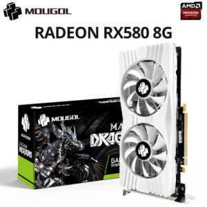 3bb1da8d29692b7b MOUGOL Radeon RX580 8G Graphics GDDR5 Memory AMD Gaming Card PCIE3.0x16 HDMI-compatible DVI for Computer Accessories