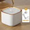 3bbeec50992a814f Automatic Pets 3L Large Capacity Cats Fountain Mute Pump Cat Puppy Water Dispenser With Filter
