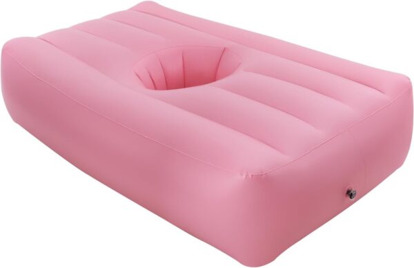 3be114aa0ddcad6b BBL Air Mattress with Hole, 72x17in Post-Surgery Inflatable Bed with Electric Pump, Brazilian Butt Lift Recovery, Swimming Pool Floating Bed for Camping Traveling Hiking (Black)