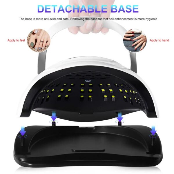 3c0ce208a0781231 Professional UV LED Lamp 320W Big Power 72LEDs Dryer Light For Manicure Drying Gel Nail Polish Sensor Nails Art Tools