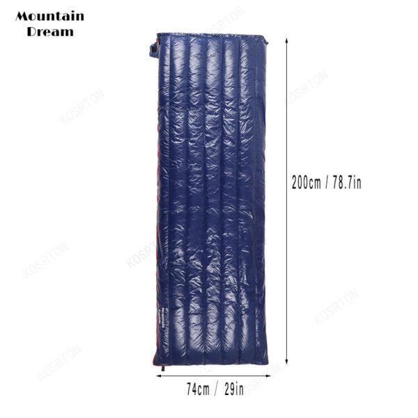 3c153a480e9d26c5 Camping 90% Goose Adult 200*73cm Envelope Type Ultralight Portable Sliping Down Sleeping Bag 3 Season Warm
