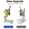 Multifunctional Mini Bench Drill Milling Machine 120W DIY High Precision Drilling Machine Chuck Hole Punching Machine