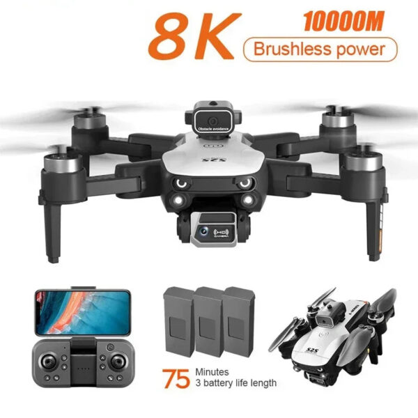 3c22a25b58e849fb For Xiaomi S2S 8K 5G GPS Profesional HD Aerial Photography Dual-Camera Omnidirectional Obstacle Brushless Avoidance Quadcopter