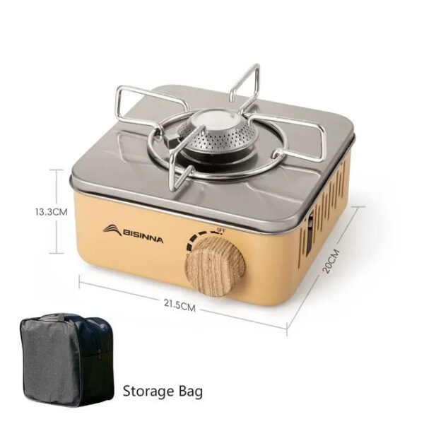 3c2ccfab8687c69b BISINNA Camping Stove 2800W High Firepower Portable Cassette Furnace Outdoor Gas Burner Picnic Camp