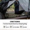 3c48da57621cb2c7 OneTigris Bushcrafter’s Sleeping Bags, Mummy Sleeping Bag for Camping Hiking Backpacking, Survival Gear
