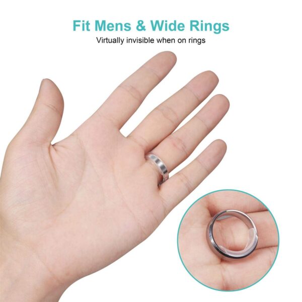 3c5f70a00dad4f28 Invisible Size for Loose Rings Adjuster Fit Any Rings, Assorted Sizes of Ring Sizer