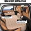3c61723766adc476 Vextone Inflatable Air Mattress Rear Back Seat Car Bed - PVC Thickened Travel Camping Air Mattress for SUV Cars, Gray Sleeping Car Mattress - Universal Fit, with Pillows, Piers, Repair Pad