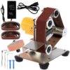 Mini Belt Grinding Machine Tool Sharpening Machine Sanding Grinding Electric Multifunctional Sander Polisher Machine Adjustable
