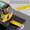 3c7192182abcc79a 3 in 1 Laser Rangefinder 5M Tape Measure Ruler LCD Display with Backlight Distance Meter Building Measurement Device