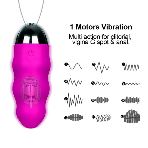 10 Speed Female Vibrator Wireless Remote Control Waterproof Silent Vibrating Egg USB Rechargeable Adult Toys