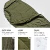 3c9d4497cb02ff72 OneTigris Bushcrafter’s Sleeping Bags, Mummy Sleeping Bag for Camping Hiking Backpacking, Survival Gear