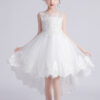 Kids Dress For 4-12 Girls Costumes Wedding Party Tailing Evening Elegant Princess Sleeveless Children’s Dresses 1293
