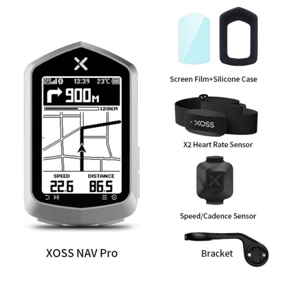 3ca5512dfcae40c1 Xoss NAV Pro Bike Computer NAV Plus Gps Bicycle Wireless Speedometer Cycling Map Navigation Bluetooth ANT+ Odometer Cadence