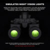AN/PVS31 Dual-Tube  Binocular Night Vision Goggles Dummy Props Airsoft Helmet Accessories Model for Hunting Cosplay