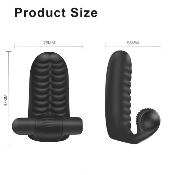Silicone Finger For Women Clit Stimulator G-spot Vibrator Clitoral Stimulation Massager Female Masturbation Sex Product