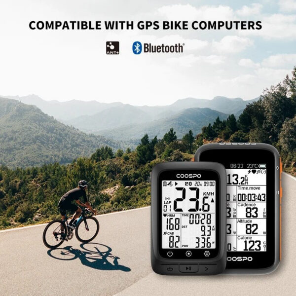COOSPO BK9 Speed/Cadence Sensor Bluetooth5.0 ANT Bicycle Tracking IP67 for Rouvy/Zwift/Peloton/Wahoo/GPS Bike Computer