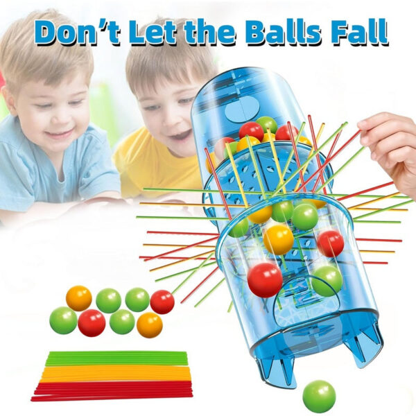 Don'T Let The Ball Fall,Best Board Game for Family,Party,Puzzle toy,2-4 Players,hand-eye coordination, fine motor, thinking