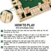 3ced661cef65a177 Dee Four Sided 10 Numbers Shut The Box Board Game Set Dice Party Club Drinking Games for Adults Families