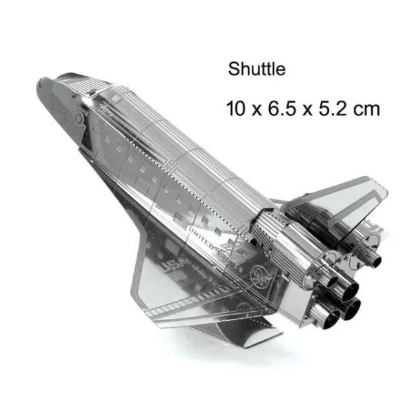 3D Metal Military J-20 J-10B SU-34 KA-50 Fighter UFO RAH-66 Helicopter DIY Handmade Assemble Model Jigsaw Puzzles