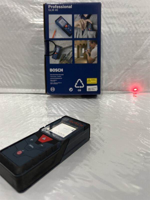 3cf691eb29d20996 Bosch Meters High Precision GLM 40 Rangefinder Portable Laser Tape Measuring Ruler