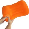 Compression Inflatable Camping Pillow, 19.2 "L Inflatable Pillow, Camping Inflatable Pillow, Camping Sleeping Inflatable Pillow (Orange)