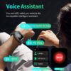 LIGE New Smart 1.96 Inch Screen 420 MAh Bluetooth Call Voice Assistant Watch Sports Fiess Waterproof Smartwatch For Men