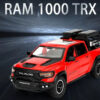 1:32 Dodge RAM Mammoth Pickup Truck Off Road Alloy Model Sound & Light Pull Back Collection Gift For Boys Children Kid