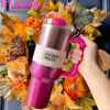 Electric 40oz Tumbler Yellow Orange Green QUENCHER H2.0 Stainless Steel Tumblers Cups with Handle Lid and Straw Winter Neon Pink Car Mugs GG0326