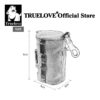 3d4bec35d663e901 Truelove Pet Adjustable Small Dispenser Canine Poop Bag Holder with Carabiner Suitable for All Dog Leashes Walk TLB2012