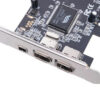 3d6ec9e357225703 Motorcycle Electronic Accessories PCI-E Video Camera DV Capture PCIE 1X 1394 Fire Wire Card Driverless