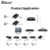 3d70f197d4544421 100/1000M Gigabit Ethernet Fiber Switch 8*1.25G Fiber Port 2 RJ45 Port Media Converter 20KM SC Single Mode Optical Transceiver