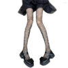 3d7c795072c7e0ee Women Socks Polka Stockings Women's Spring And Summer Thin Snagging Resistant Pantyhose Jk Sexy Black Silk Ultra-Thin Dots Stockin