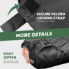 KINGROCK Sleeping Bags for Adults Backpacking Lightweight Waterproof- Cold Weather Sleeping Bag