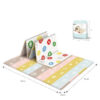 177*64cm Baby Play Foldable Waterproof Children Carpet Double-Sided Pattern Educational Outdoor Camping Mat Easy to Carry