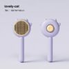 3dbc06e99622f611 Pet Comb One-Key Hair Removal Brush Magic Massage Grooming Needle Scratcher For Cat Dog Cleaning Care Supplies