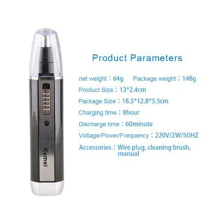 3dc05ad014fe531f 4 in 1 Rechargeable Men Electric Nose Ear Hair Trimmer Women trimming sideburns eyebrows Beard hair clipper cut Shaver