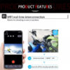 WiFi Motorcycle Camera Handlebar Mount Waterproof Rechargeable Helmet Dash Cam Cycg Action Camcorder Riders Video Recorder
