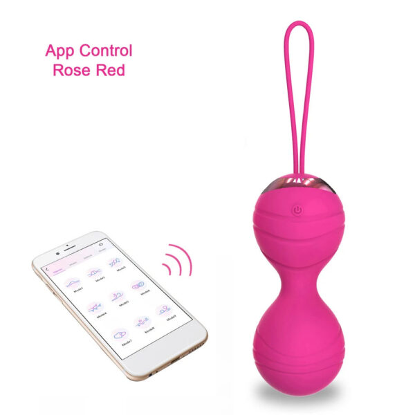 3e29371d06896b3d APP Remote Control Vagina Balls Vibrator Female Vaginal Tight Exercise Kegel Ball 10 frequency Vibrating Eggs Sex Toys For Women