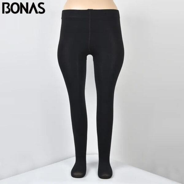 3e4051d3965c1ba8 Women Socks BONAS Super Elastic Veet Pantyhose Tights Autumn Winter Warm Female Thin Collant Stretchy9323288