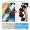 New Model Orthopedic Support Stabilizer After Surgery Adjustable Hinged Knee Brace Knee Joint Fixation Stretcher