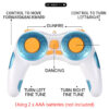 RC 2.4G Radio Remote Control With Sound Watch Gesture Induction Sensor Intelligent Robot Car Model Kid Electronic Toy Gift