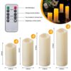3e5e3aa83cdf9742 1k LED Flameless Candle Lights Simulated Flame Flickering Tea Light With Remote Control For Home Decoration Battery Operated
