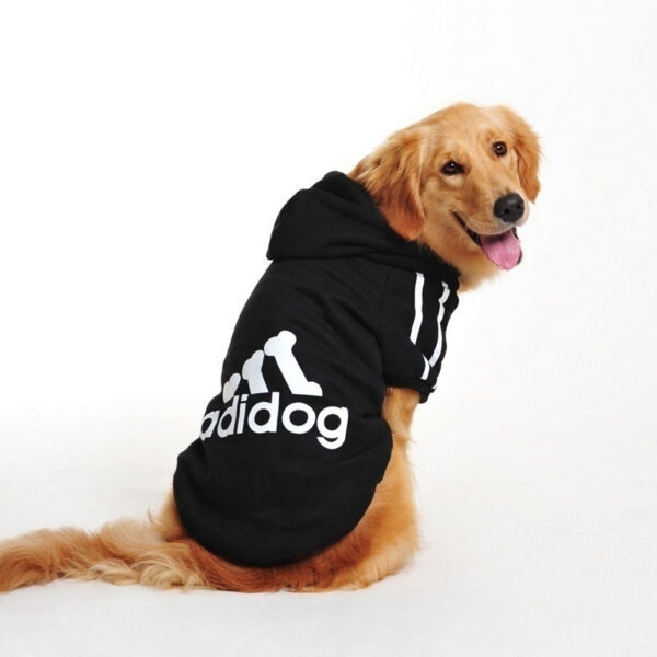 3e6cf3600f0a4d7a Winter Dog Clothes Adidog Sport Hoodies Sweatshirts Warm Coat Clothing for Small Medium Large Big Dogs Cat Pets Puppy Outfi