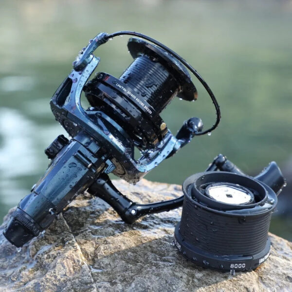 Sougayilang 9000-12000 Full Metal Spool Jigging Trolg Long Shot Casting and Salt Water Surf Big Sea Spinning Fishing Reel