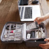 Waterproof Digital Electronic Portable USB Data Line Charger Plug Storage Bag Travel Cable Organizer